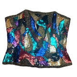 Sequins corset L