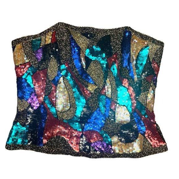 Sequins corset L