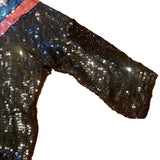 Jeffrey Lawrence sequin top M/L