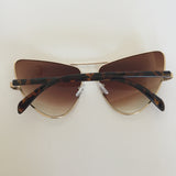 Cat eye Aviator style uisex sunglasses