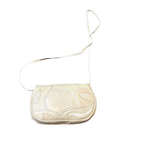 Sharif cream vintage shoulder handbag