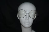 big round metal clear cleans glasses