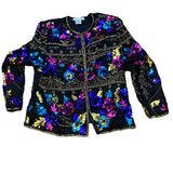 Draper's & Damon's sequins and beaded blazer