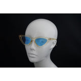 triangle retro sunglasses