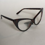 Slim cat framed glasses