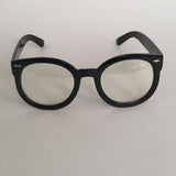 Round Square Fashion clear lens Glasses