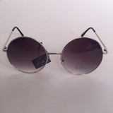 Big rounds hippie style frame sunglasses