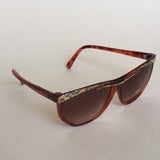 Vintage inspired rectangle sunglasses