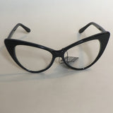 Slim cat framed glasses