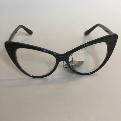 Slim cat framed glasses