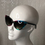Floral cat eye sunglasses