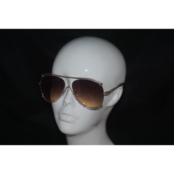 Outlined aviator sunglasses