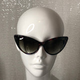 Floral cat eye sunglasses
