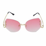 granny rimless sunglasses