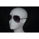Outlined aviator sunglasses