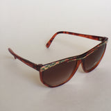 Vintage inspired rectangle sunglasses