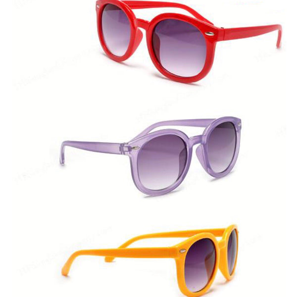 kids round square sunglasses
